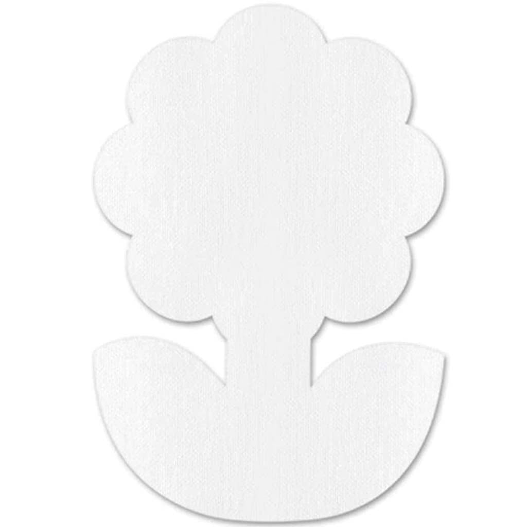 KRAFTY KIDS DIY PAINT-A-CANVAS PRIMED C) FLOWER 