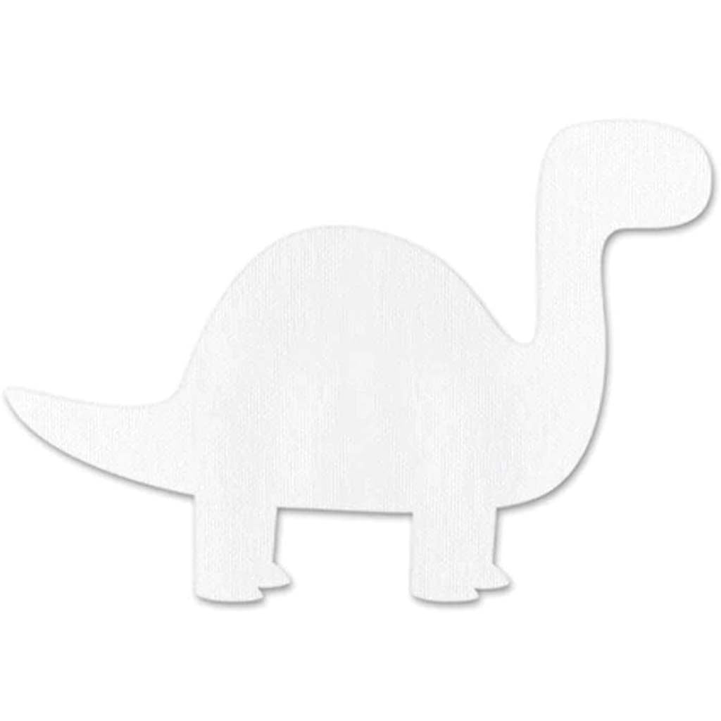 KRAFTY KIDS DIY PAINT-A-CANVAS PRIMED F) DINOSAUR 