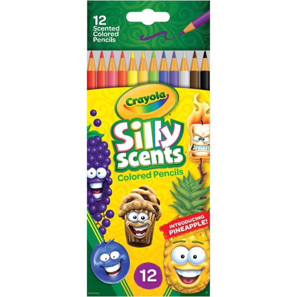 Crayola Silly Scents Colored Pencils 12/Pkg