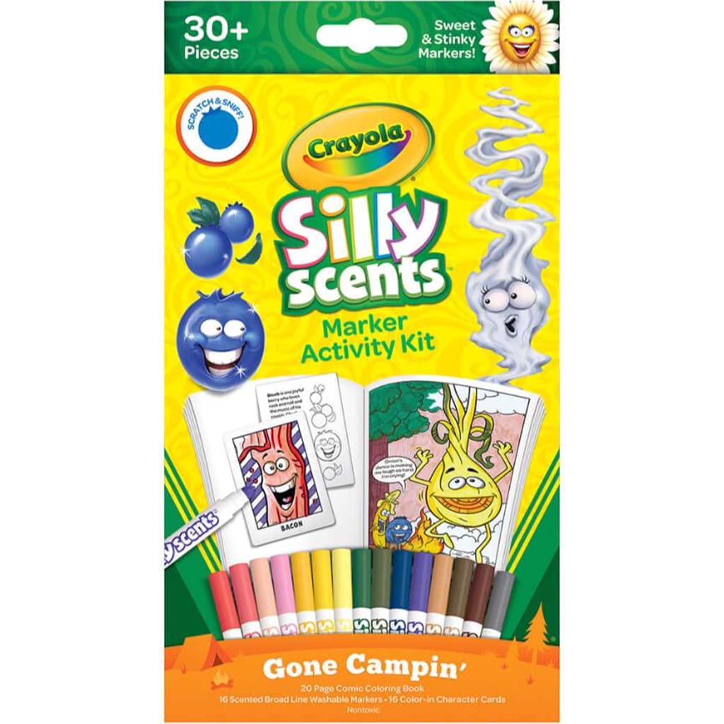 Crayola Silly Scents Marker Activity Set #1