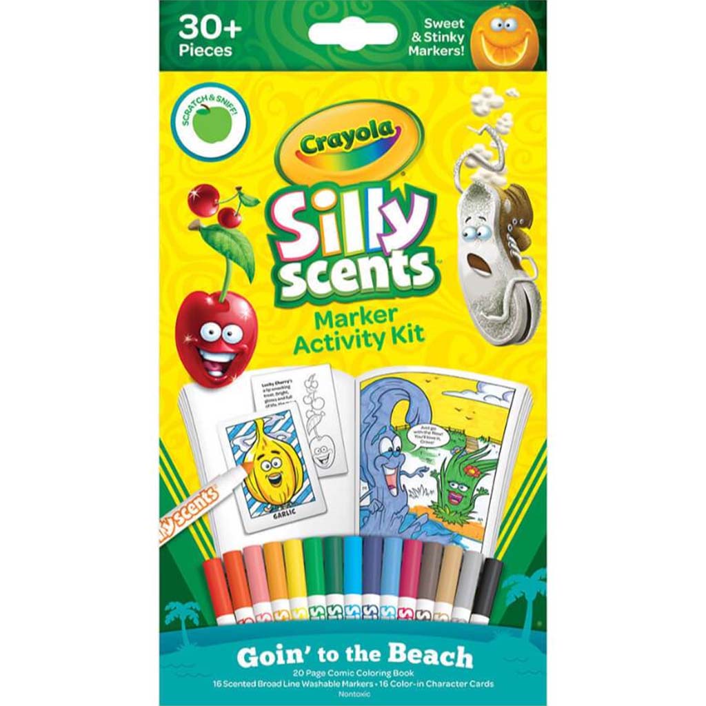 Crayola Silly Scents Marker Activity Set #2