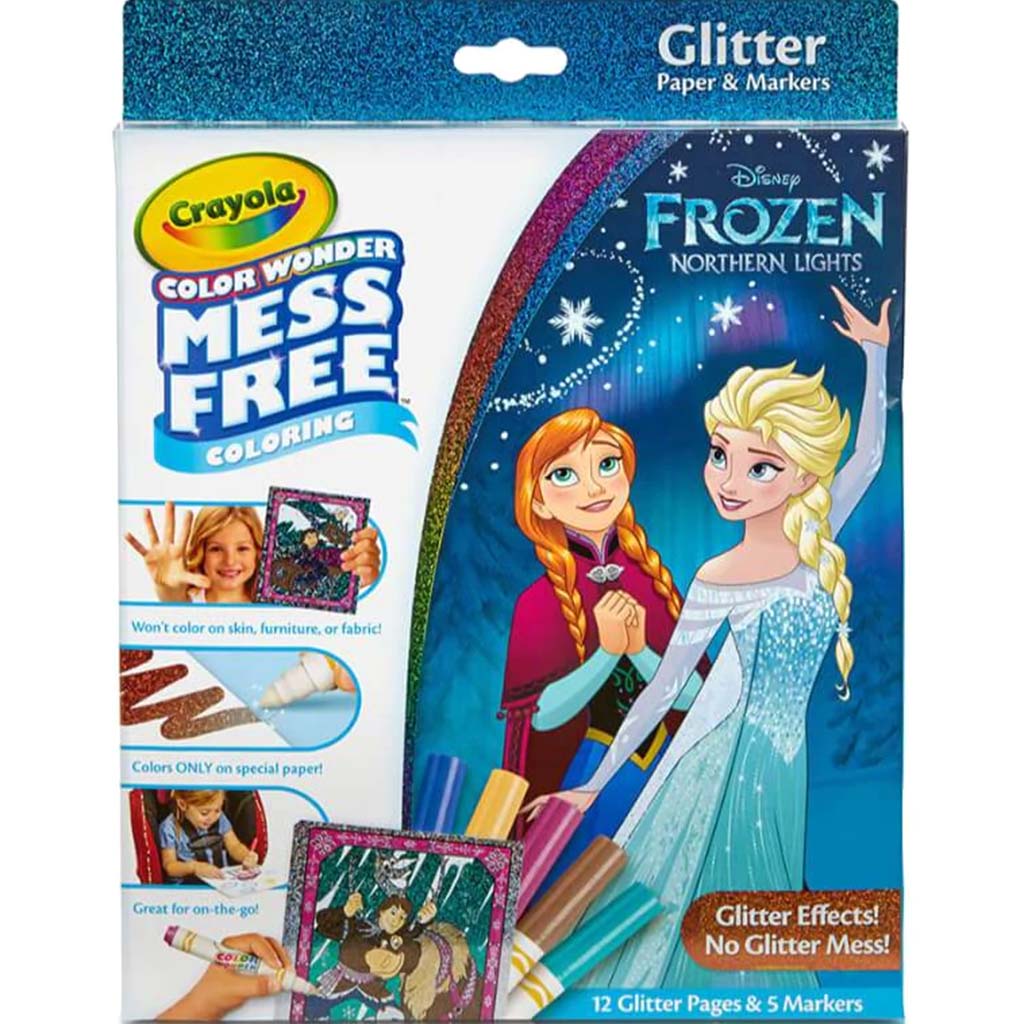 Crayola Color Wonder Glitter Set Frozen