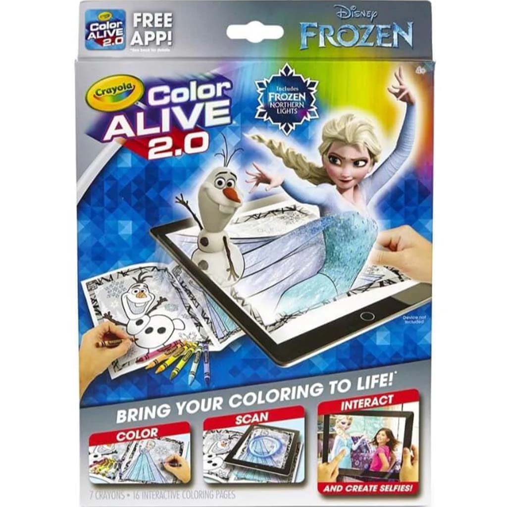 Crayola Color Alive 2.0 Disney Frozen