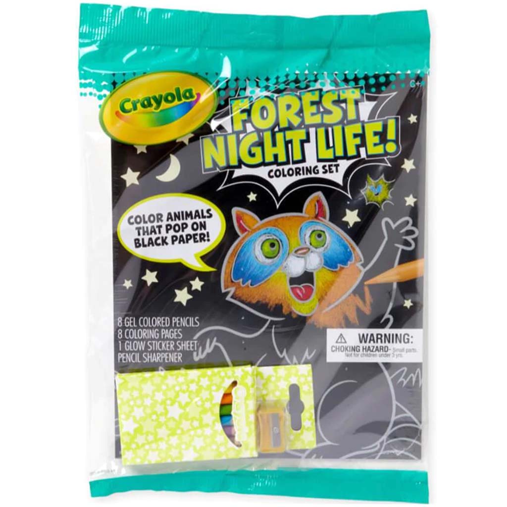 Crayola Forest Night Life Coloring Set