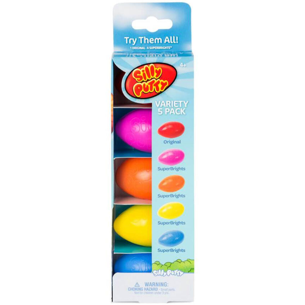 Crayola Silly Putty Party Pack 5/Pkg