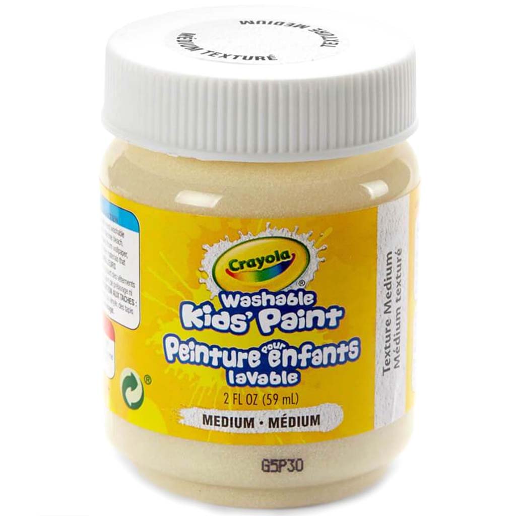 Crayola Washable Texture Medium Paint Single 2oz