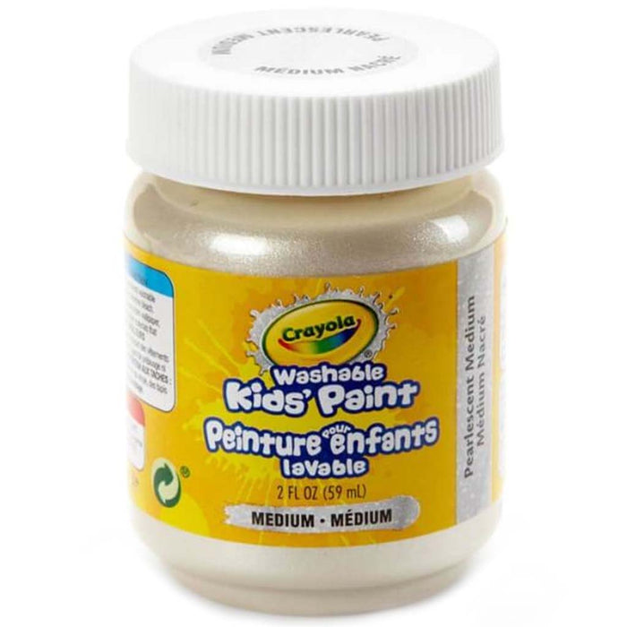 Crayola Washable Pearlescent Medium Paint Single 2oz