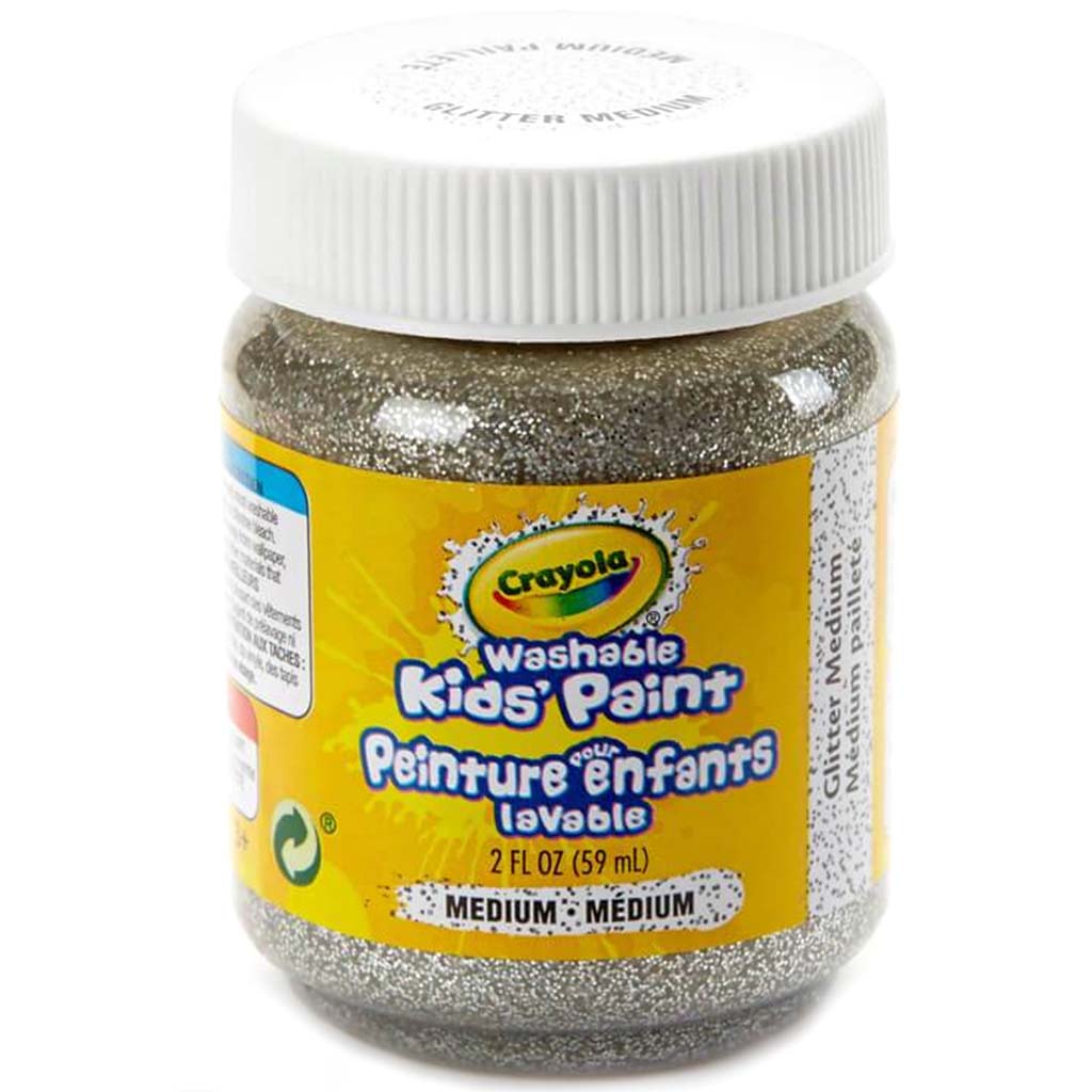 Crayola Washable Glitter Medium Paint Single 2oz