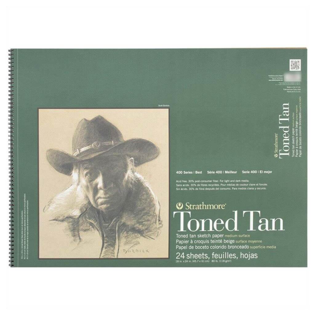 Strathmore Toned Tan Sketch Pad 18in x 24in