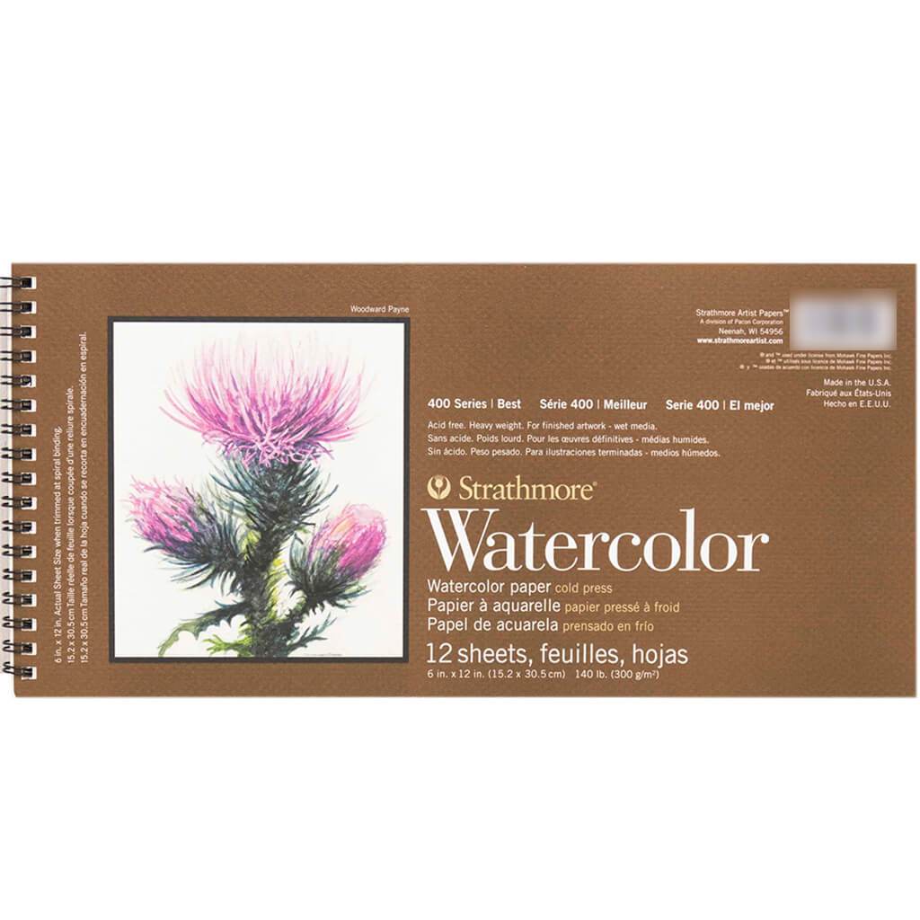 Strathmore 400 Series Watercolor Pad 6in x 18in