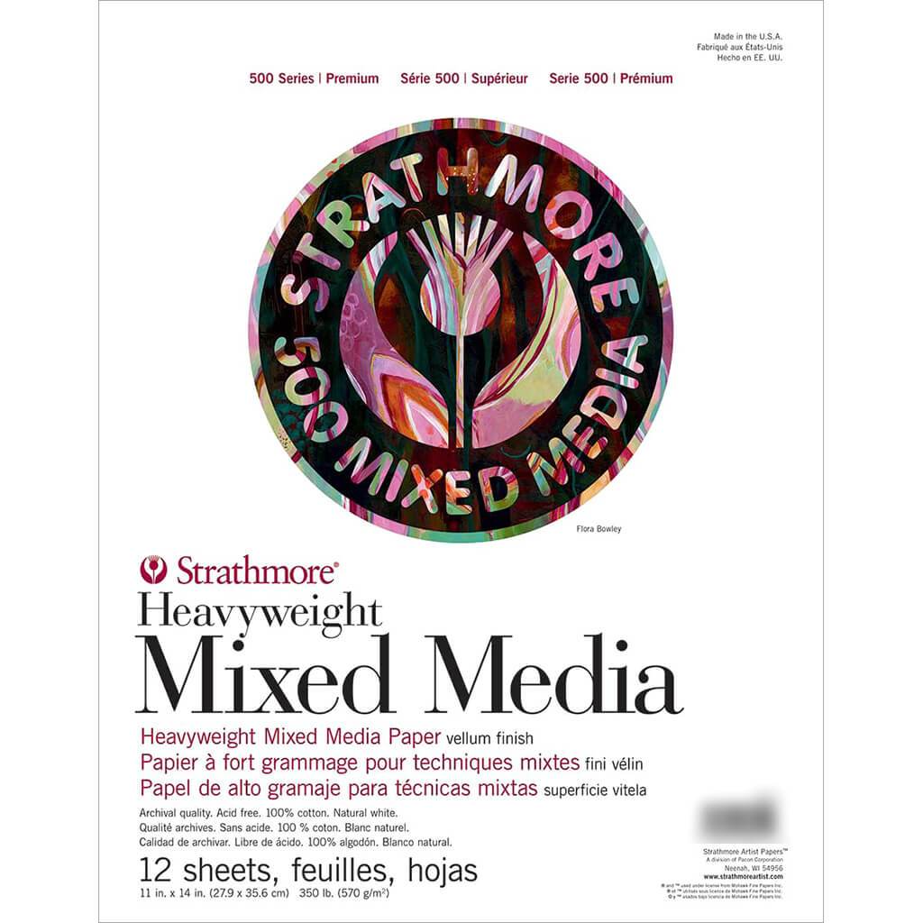 Strathmore 500 Series Mixed Media Pad 11in x 14in