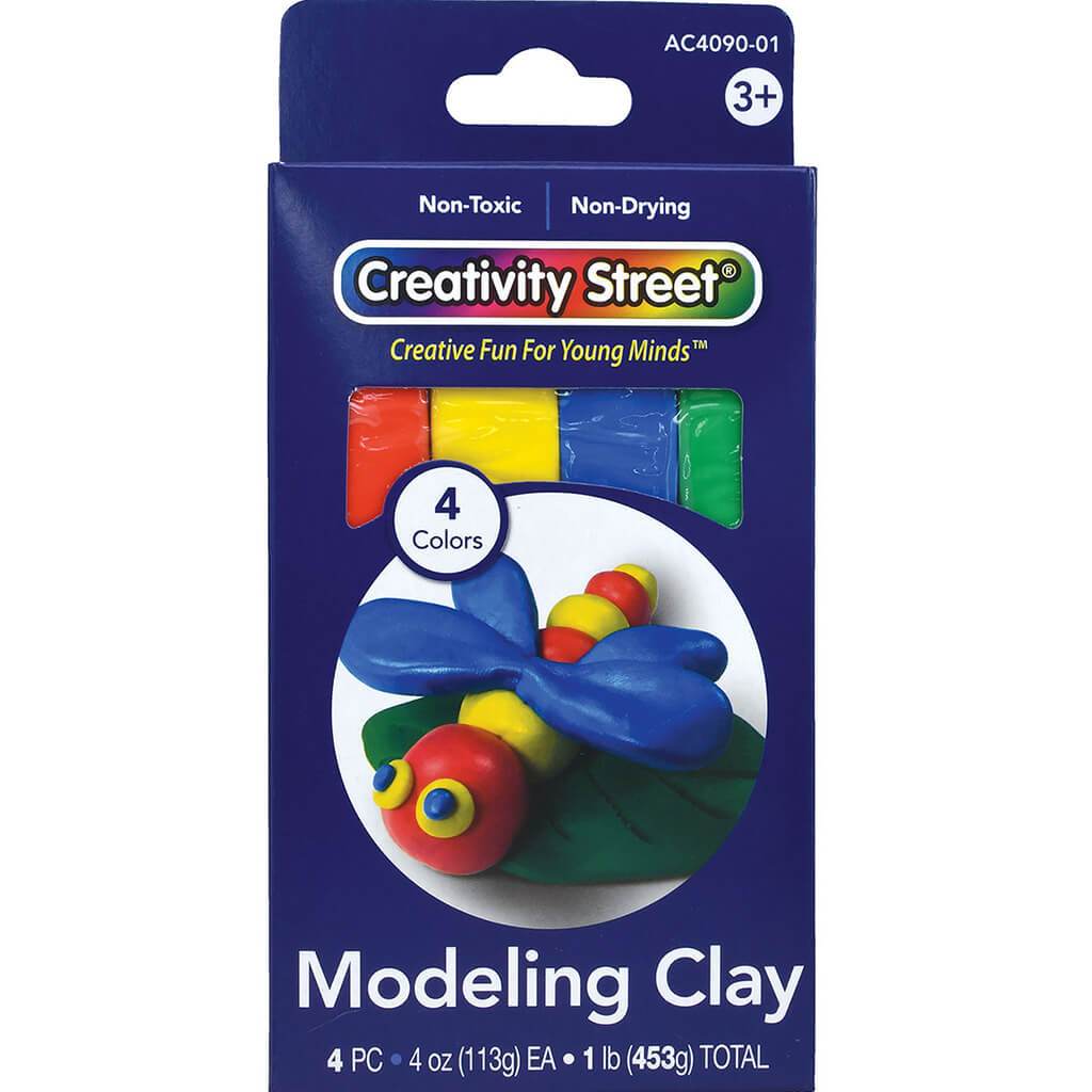 Creativity Street Modeling Clay 4 Assorted Color