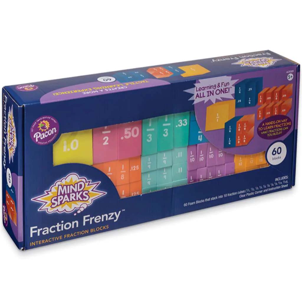Fraction Frenzy Math Game 60 Blocks
