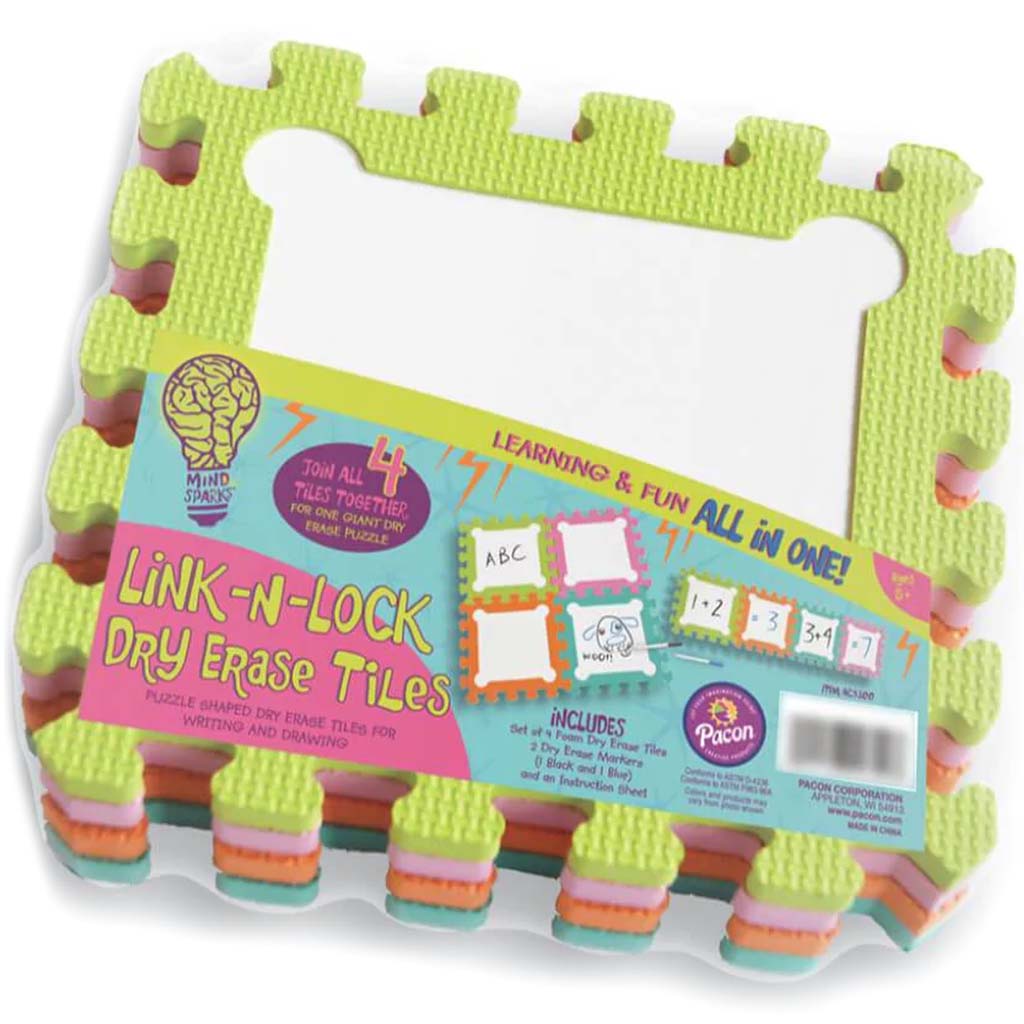 Link-N-Link Dry Erase Tiles Puzzle