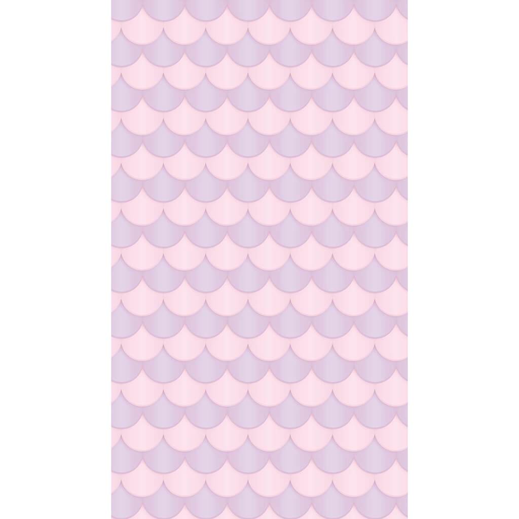 Photography Backdrops 48in x 12ft Scallop Pastel