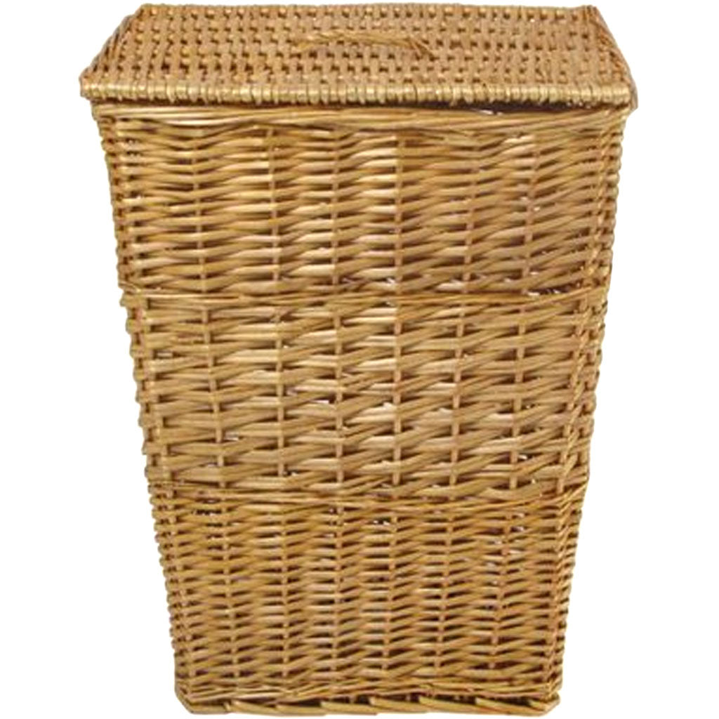 Rectangular Willow Hamper, Honey