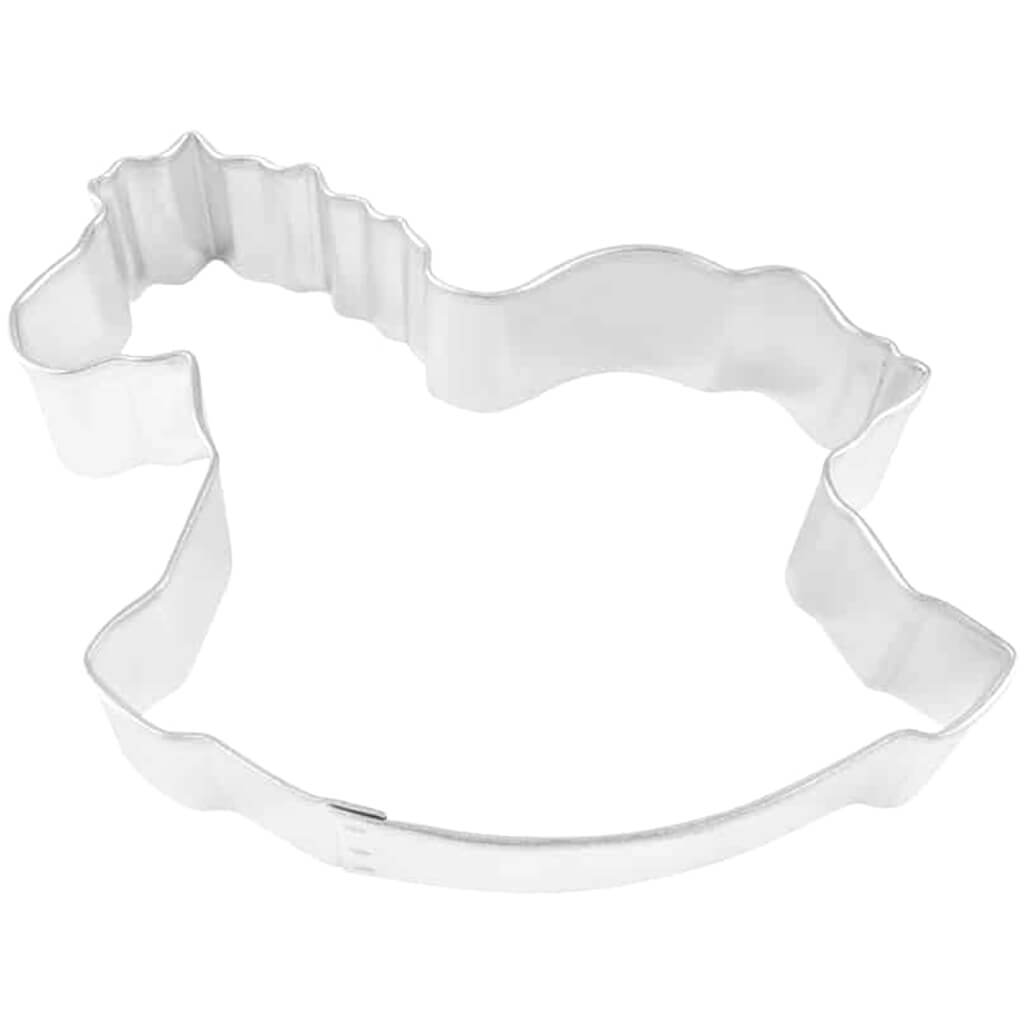 Rocking Horse Cookie Cutter, 4in