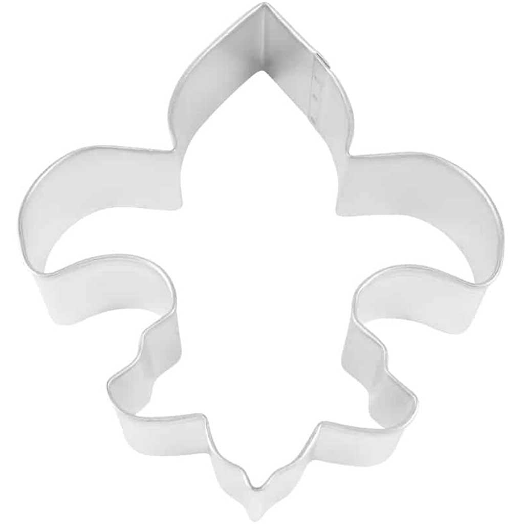 Fleur De Lis Cookie Cutter, 4.5in