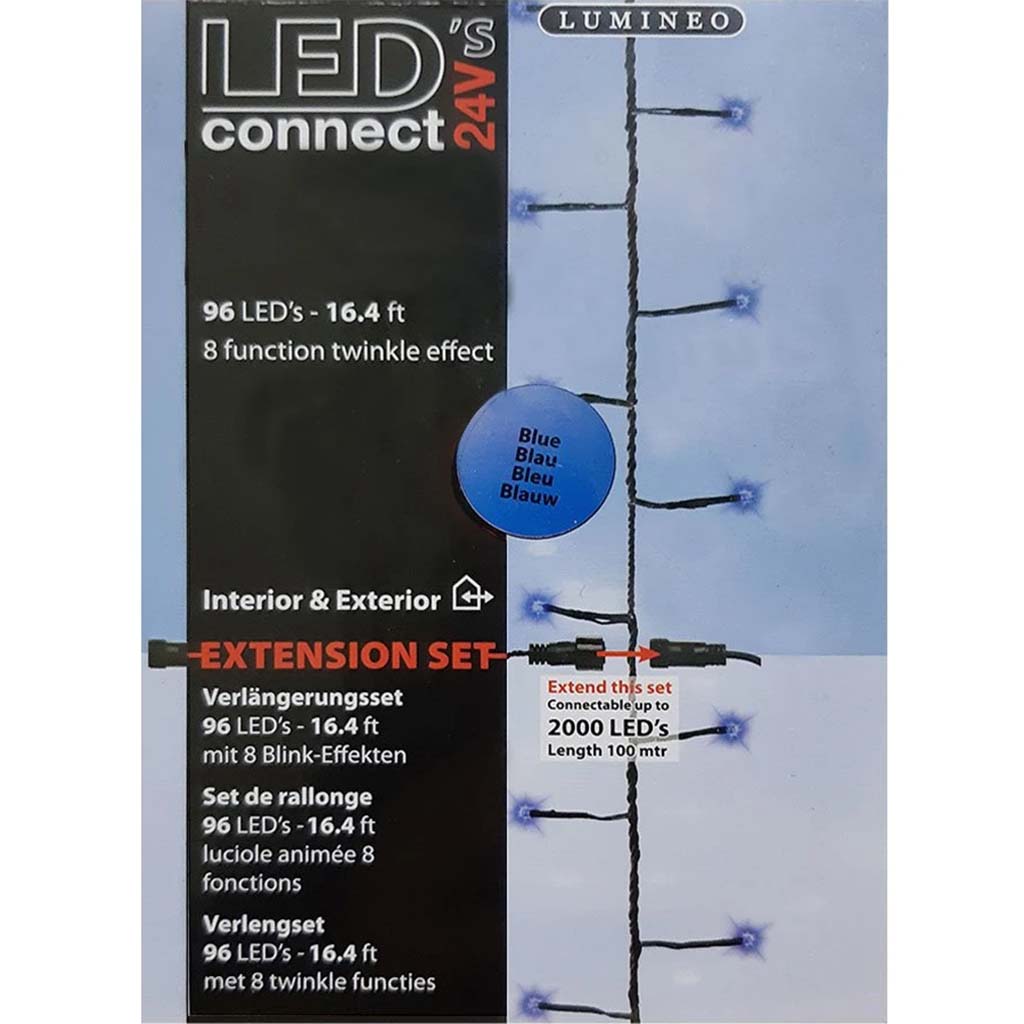 96 Blue Twinkle Light Set Light Set 