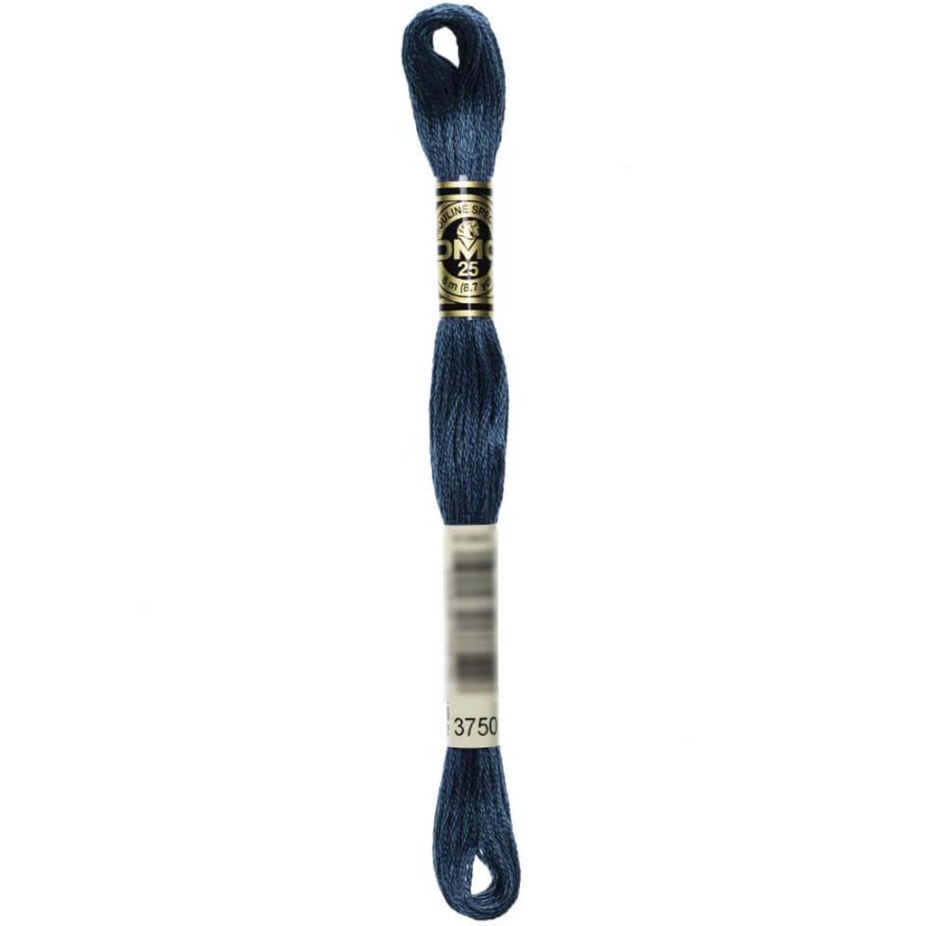Dmc Floss Very Dark Antique Blue Blue 
