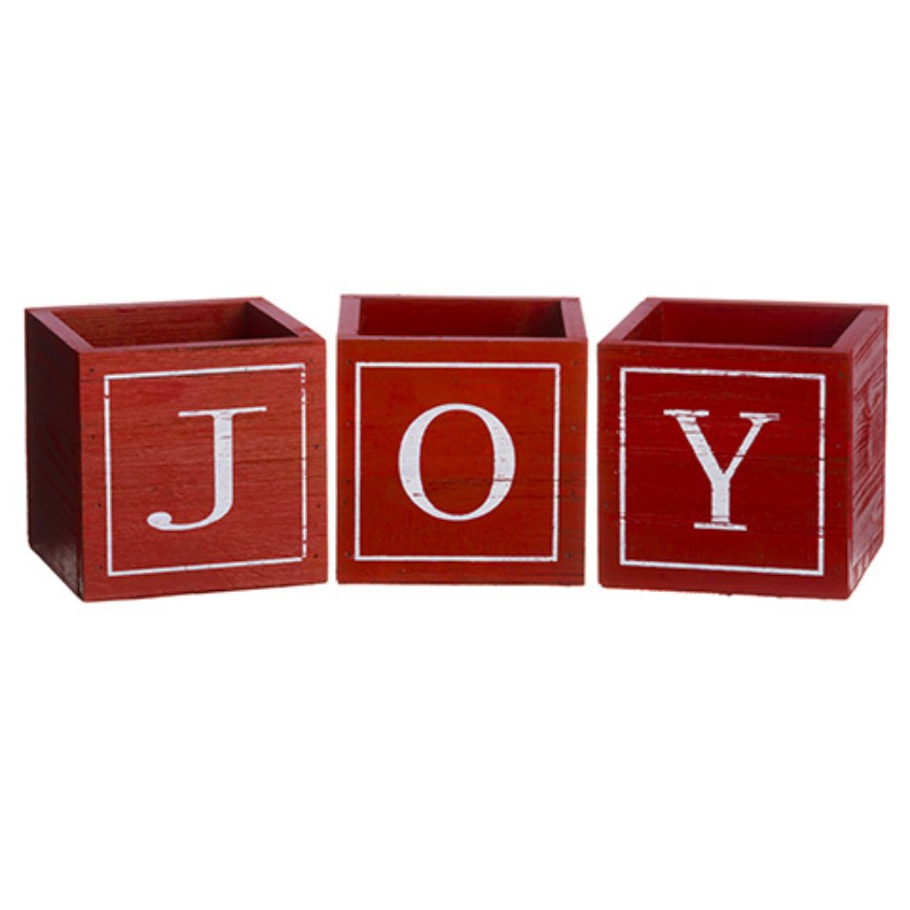 Joy Wood Box Set of 3 