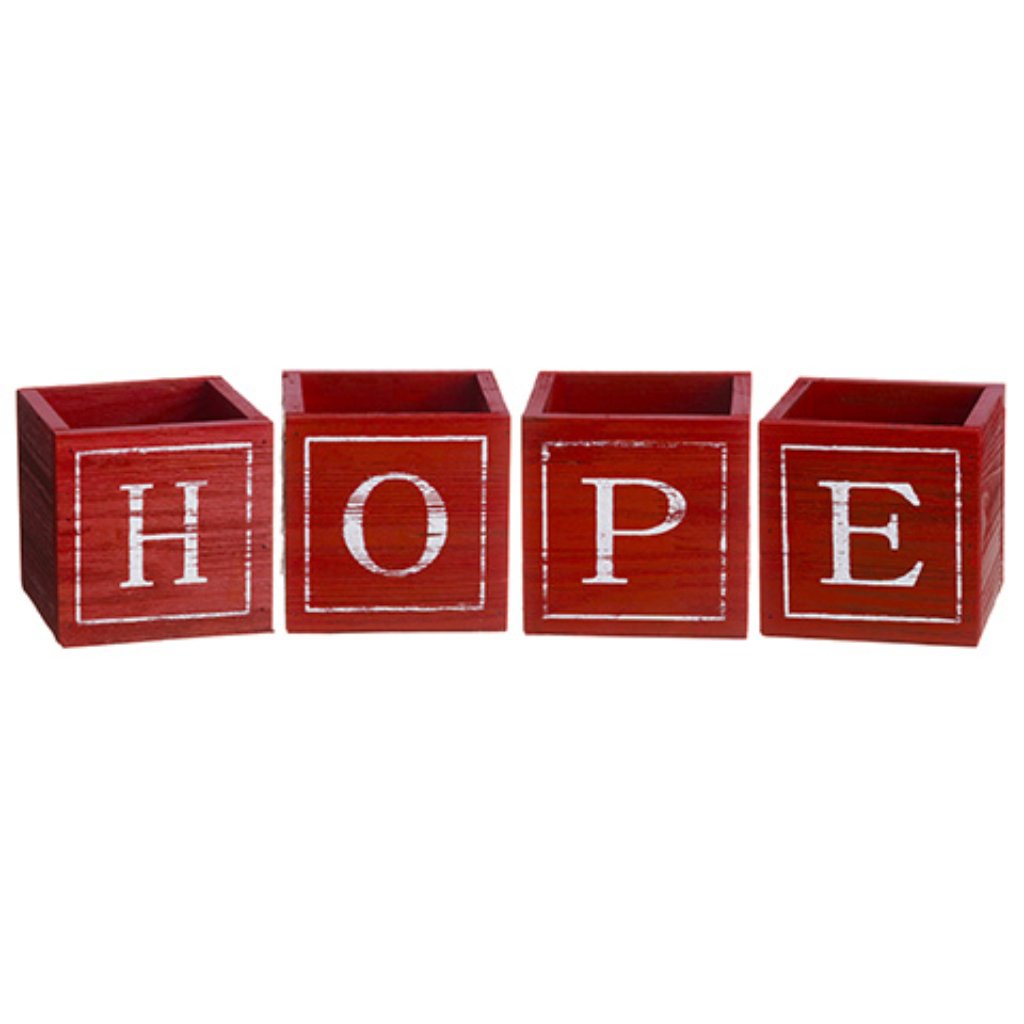 Hope Wood Box Set of 4 