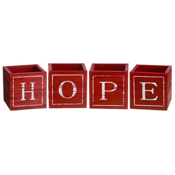 Hope Wood Box Set of 4 