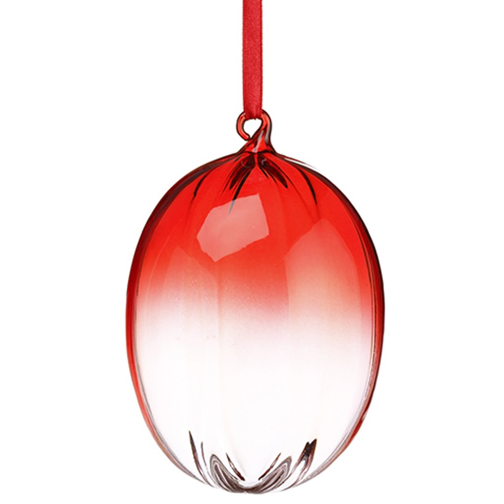 Glass Egg Ornament 