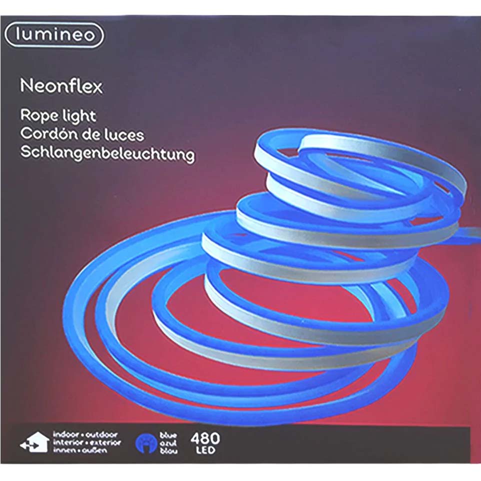 Led Neonflex 5M Outdoor Colourbox Blue 500cm 480L 