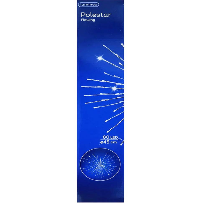 Led Polestar L W Flow Outdoor Colourbox Zilver/Koel Wit 45cm 80L 