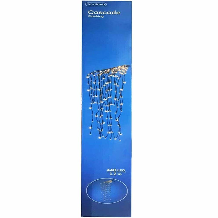 Led Cascade L With Flash Outdoor Color box Black/Classic 120cm 440L 