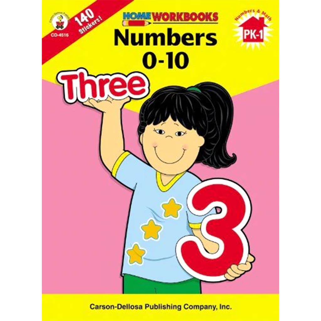 Numbers 0-10 Book Hw Grade Pk-1