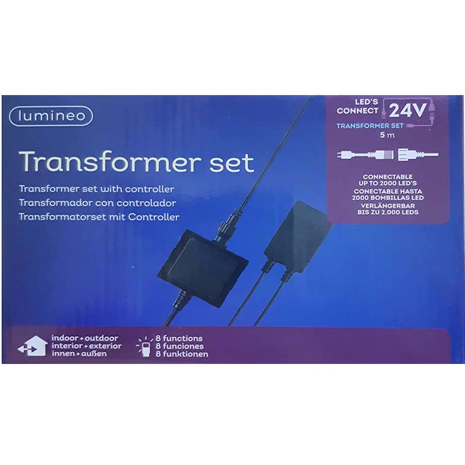 Led Conn 24V Traf-Contr Outd Colourbox Black 5Yds 