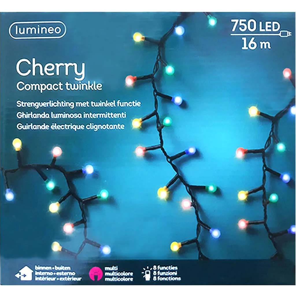 Led Compact L Outd Colourbox Black/Multi 1600cm 750L 