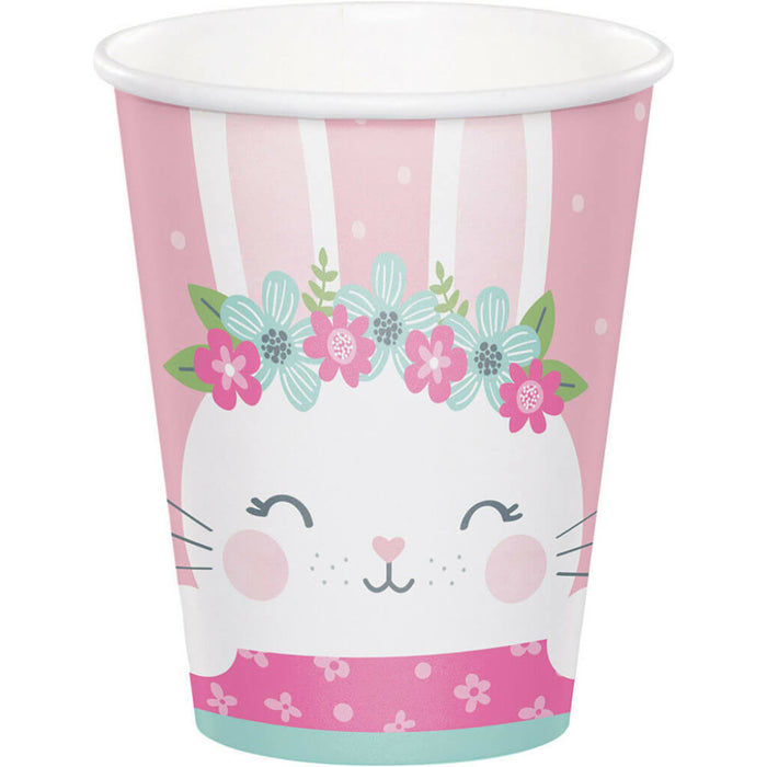Birthday Bunny 9oz Cup 8ct