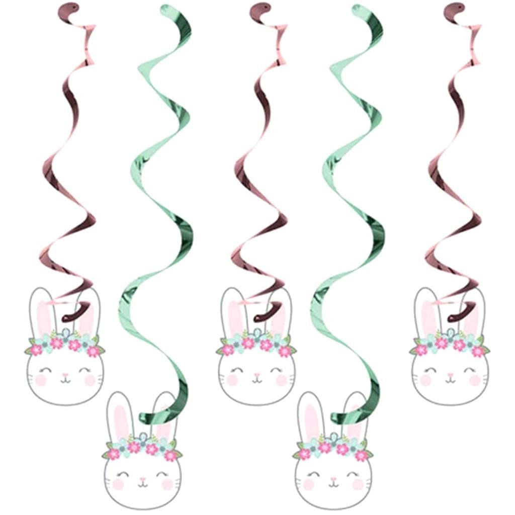 Birthday Bunny Dizzy Dangler 5ct