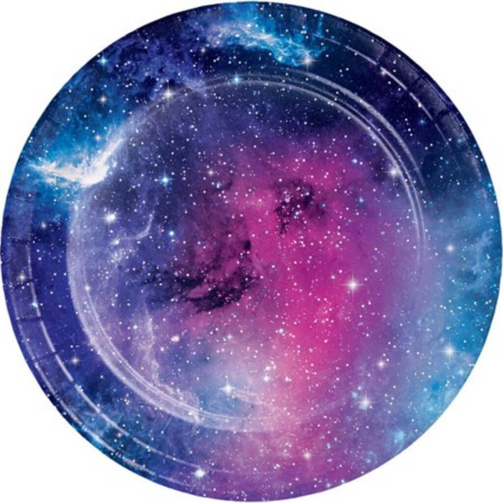 Galaxy Party 7in Plate 8ct