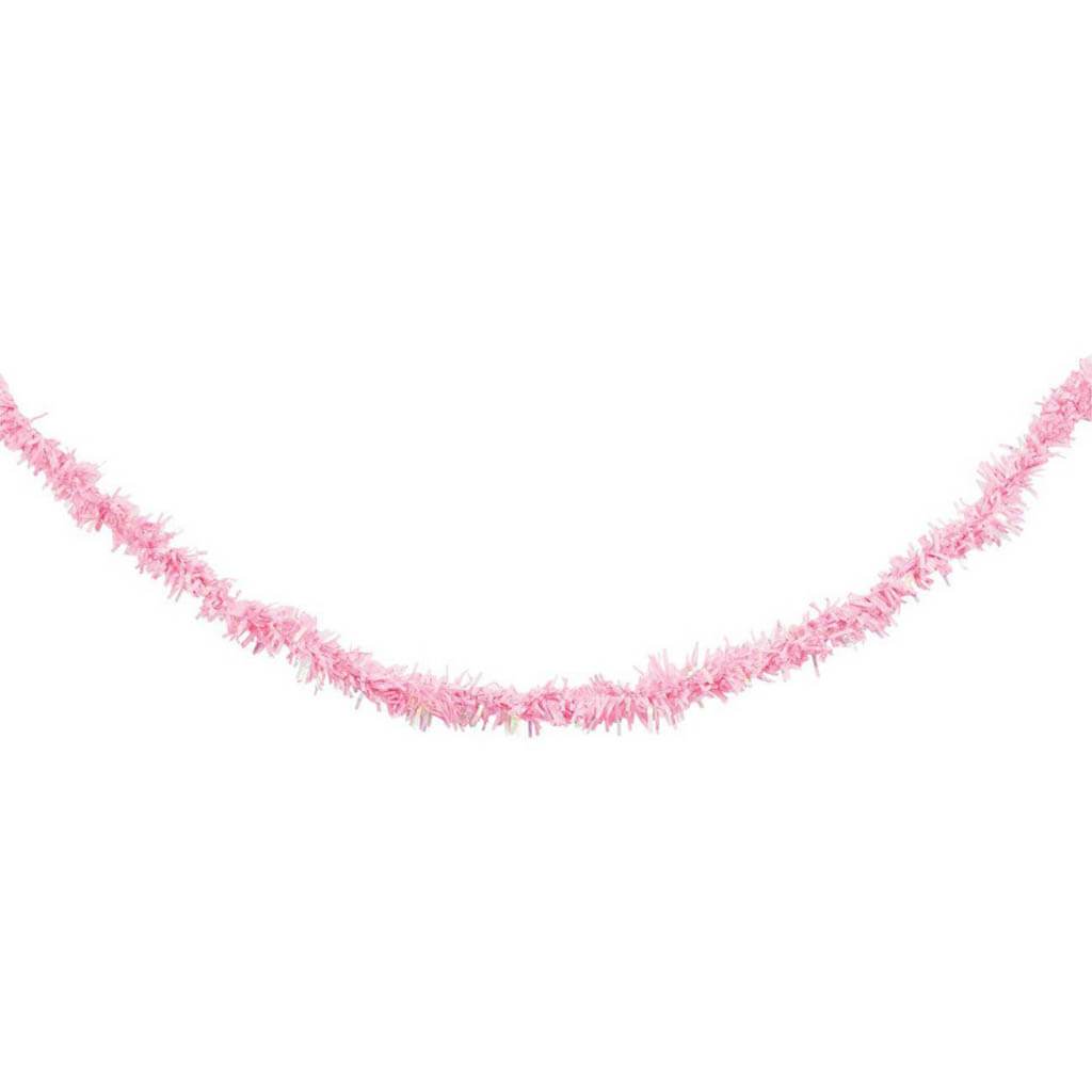 Pink Iridescent Garland Tissue 25ft