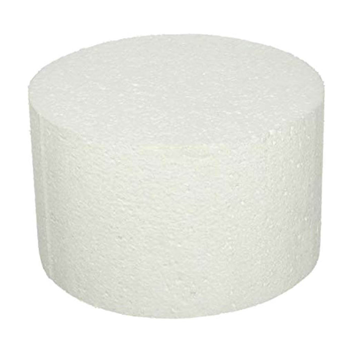 Styrofoam Cake Dummy 4x18in White