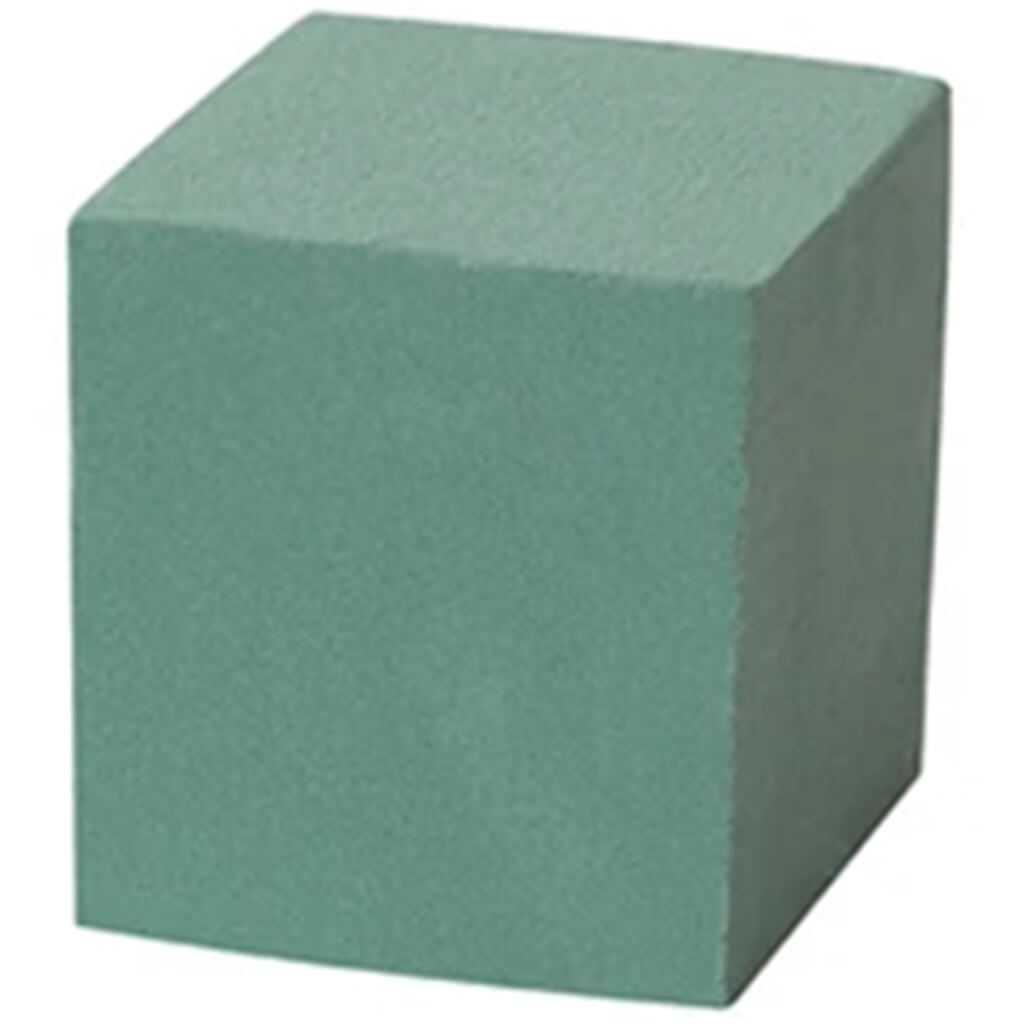 Dry Foam Block 12x12x12in Green