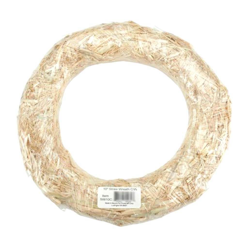 Straw Wreath Wrap 10in