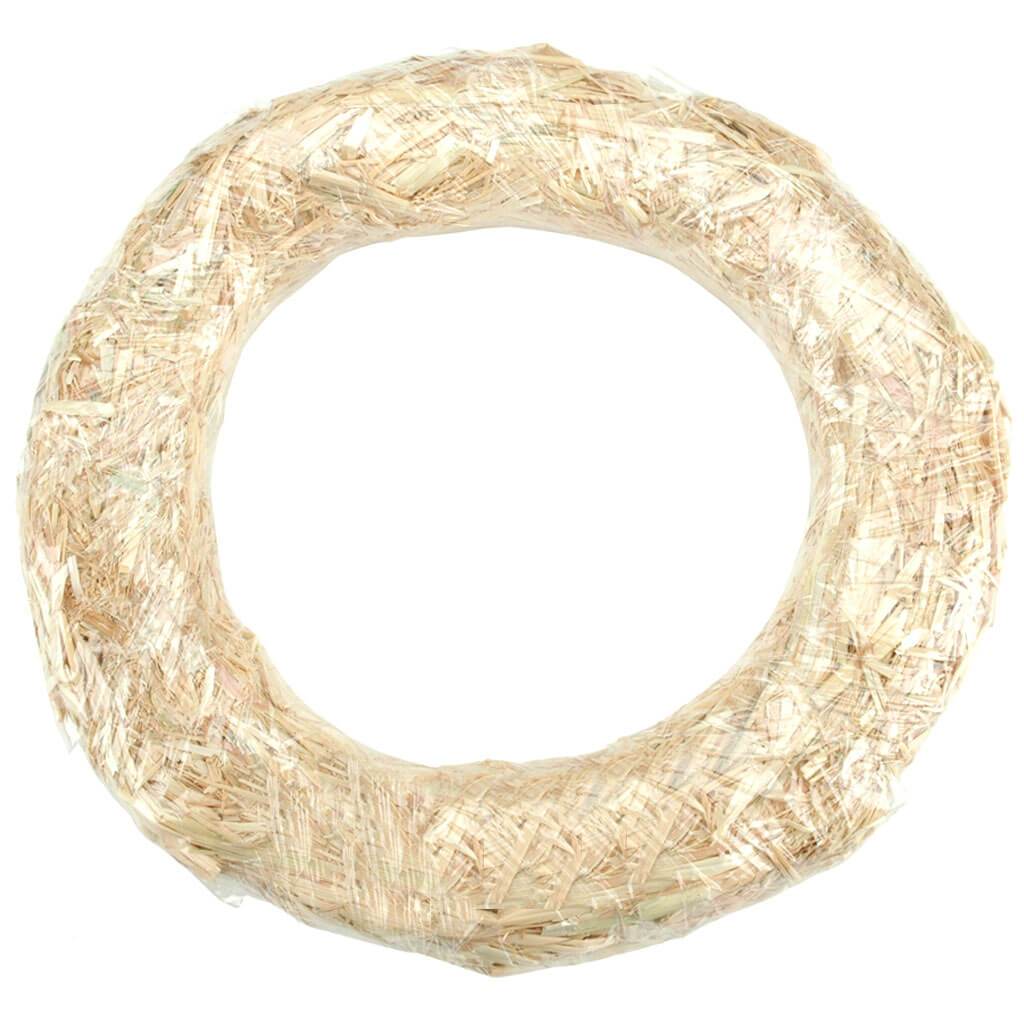 Straw Wreath Wrap 16in