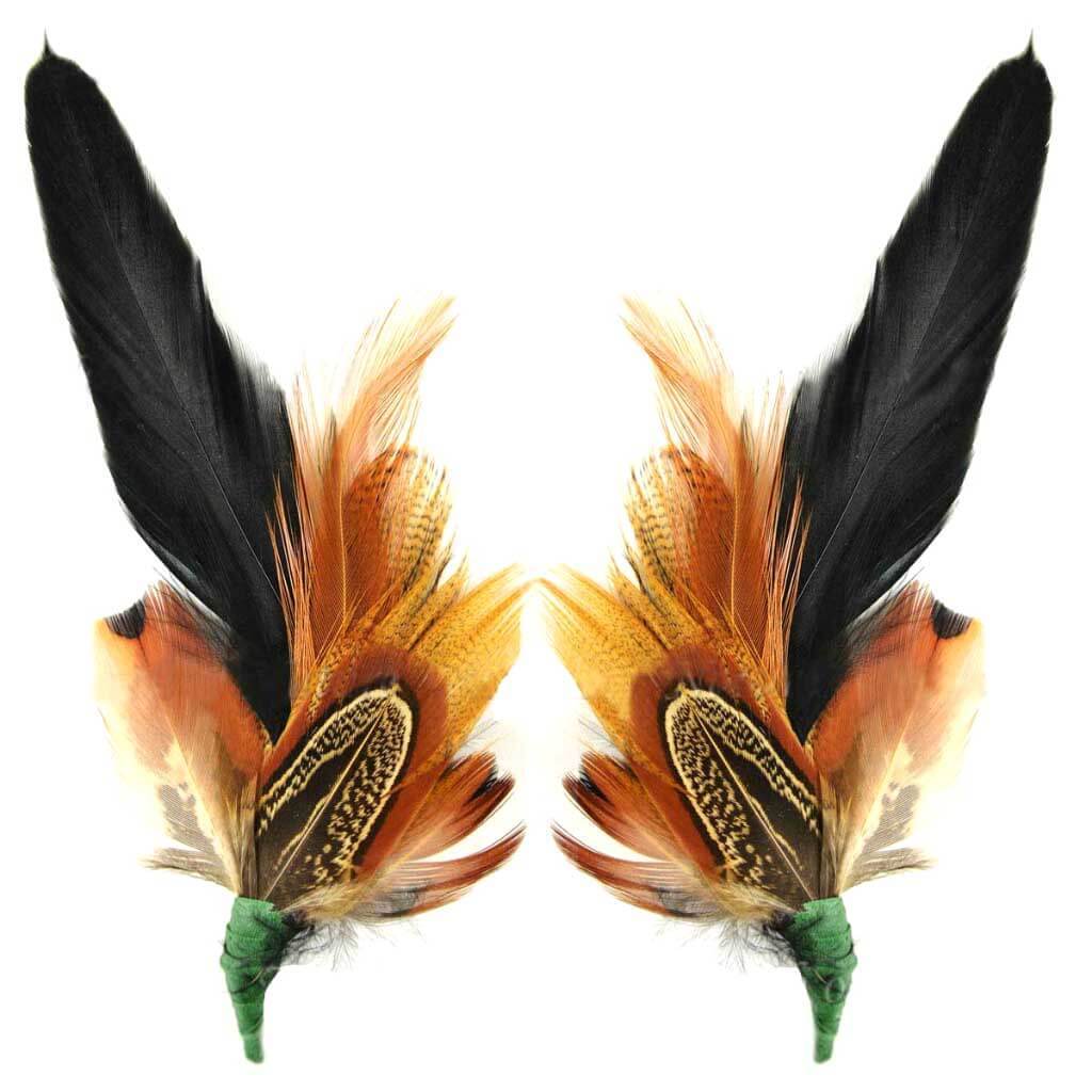 Feather Pick with Nylon Loop 6-7in