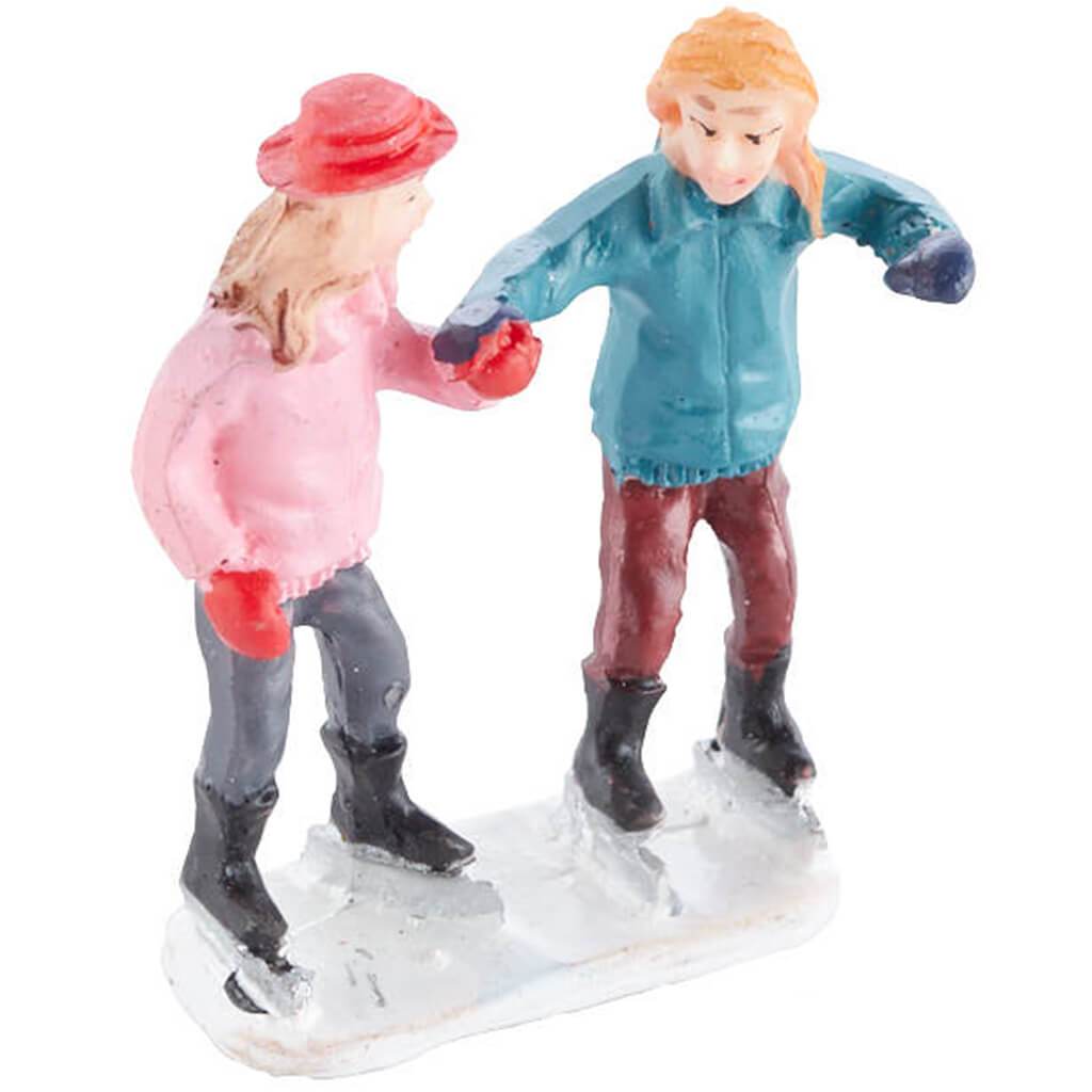 Miniature Girls Skating 2"