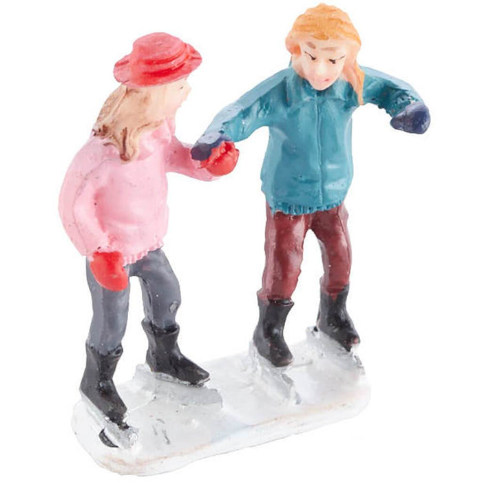 Miniature Girls Skating 2"