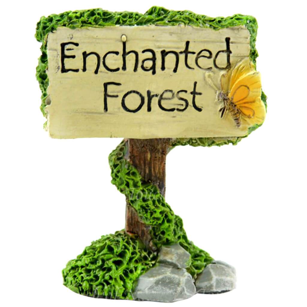 Enchanted Forest Sign 2.5in