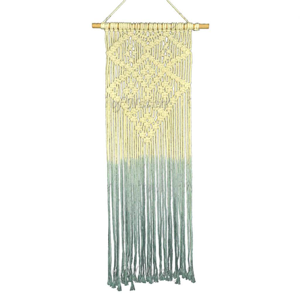 Blue Ombre Hanging Macramé30in