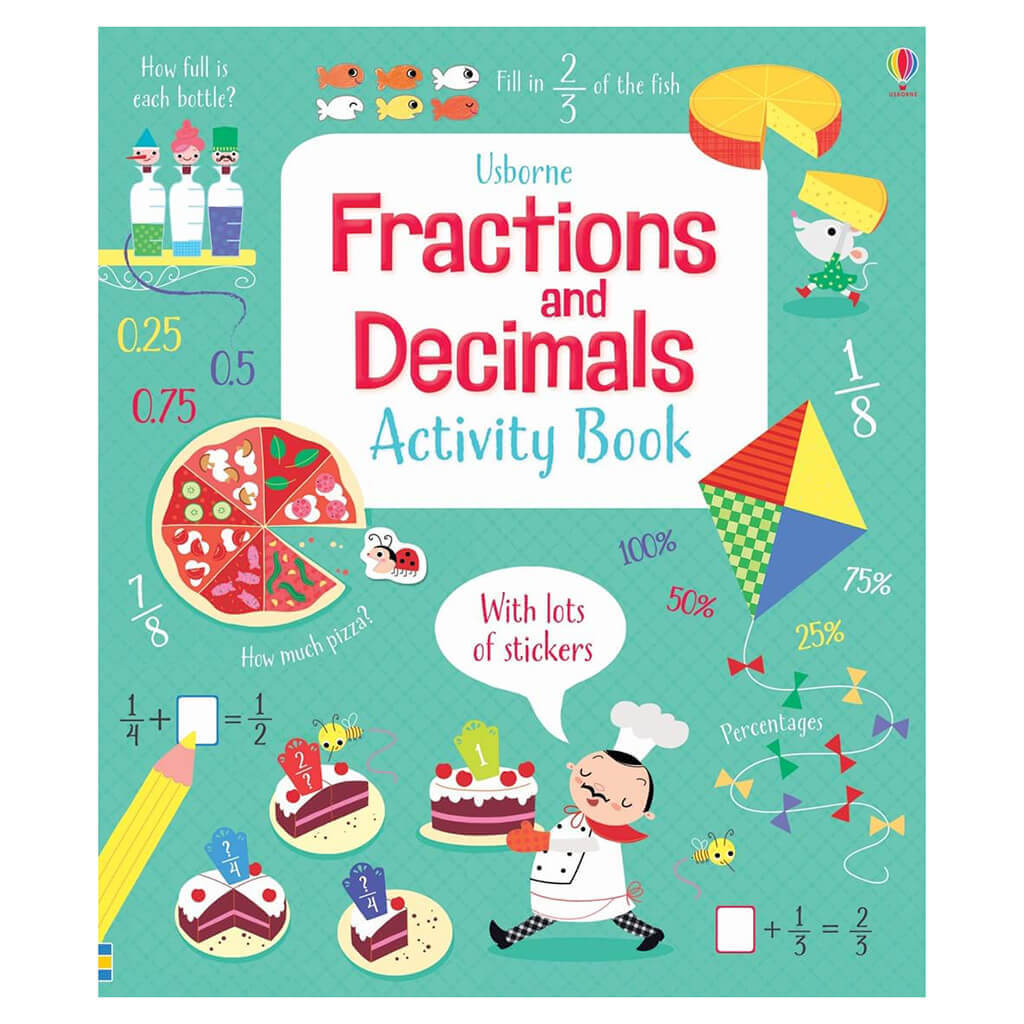 Fractions and Decimals Activity Book