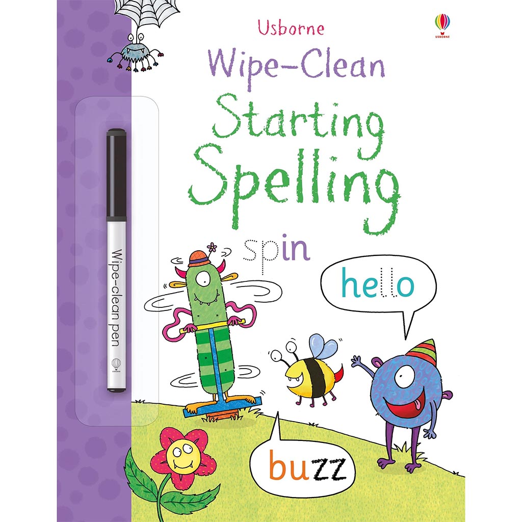 Wipe-Clean Starting Spelling