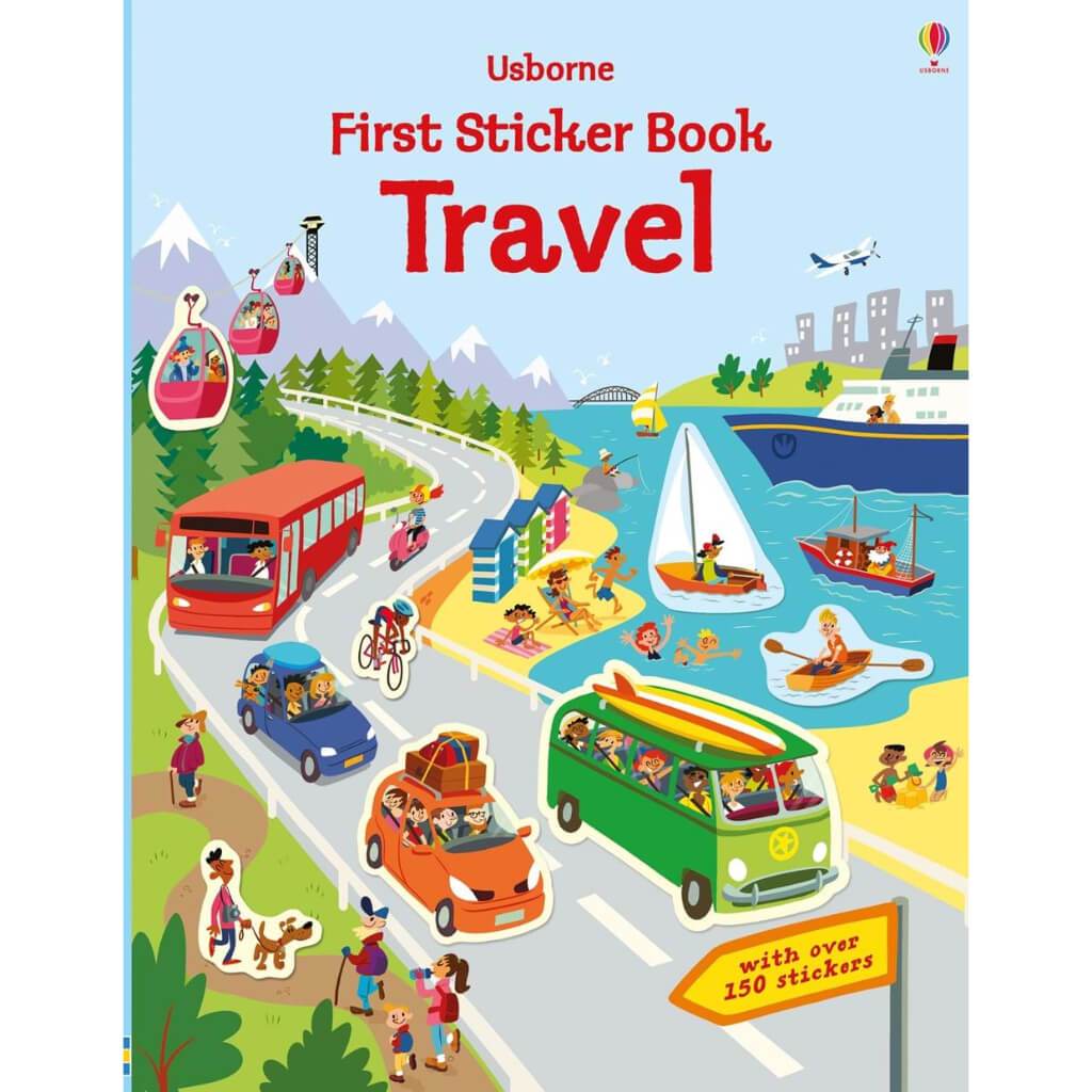 First Sticker Book Travel Book